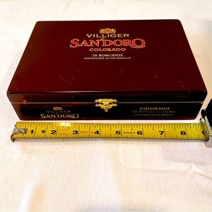 Villiger San Doro Empty Cigar Box